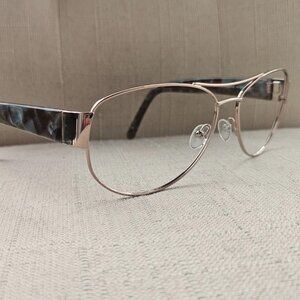 Kirkland Signature Women Glasses Frame Eye Wear Gold/Tort KS MANDI Eyeglasses